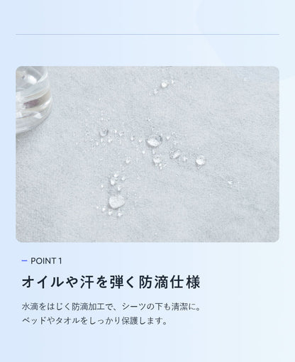ペーパーシーツ 防滴 ホワイト 白 幅80cm 長さ190cm 50枚分 4本セット 穴あり 使い捨てシーツ 防滴シーツ 紙シーツ 不織布シーツ ベッドシーツ 厚め 使い捨て ミシン目入り ディスポロール エステ サロン 有孔ベッド対応