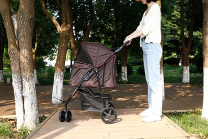 ペットカート 折りたたみ 多頭 ワンタッチ 4輪 軽量 クッション ストッパー付き おしゃれ 犬カート ペットバギー ドッグカート ペットキャリー 小型犬 大型犬 中型犬 耐荷重15kg 猫 犬 お散歩 小動物 ペット用