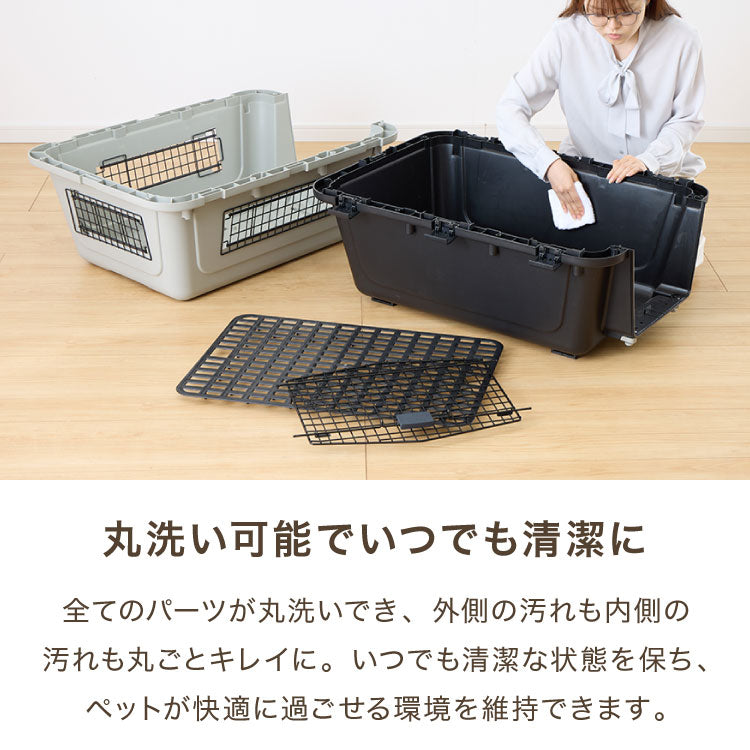 ペットキャリー キャリーケース XL 犬 大型犬 中型犬 猫 ペット エアトラベルキャリー 飛行機 IATA コンテナ クレート ハードキャリー ペットクレート ペットケンネル ケージ キャスター付き 防災
