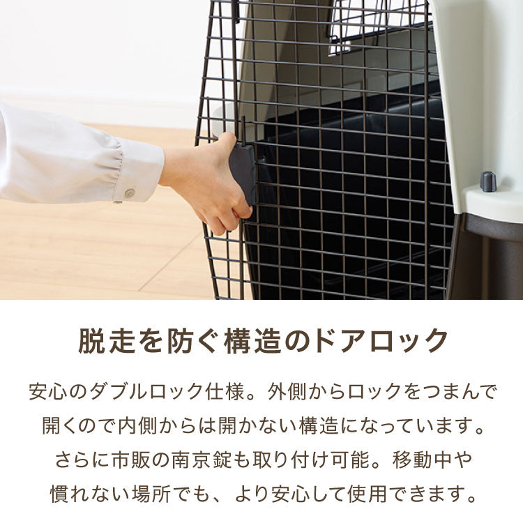 ペットキャリー キャリーケース XL 犬 大型犬 中型犬 猫 ペット エアトラベルキャリー 飛行機 IATA コンテナ クレート ハードキャリー ペットクレート ペットケンネル ケージ キャスター付き 防災