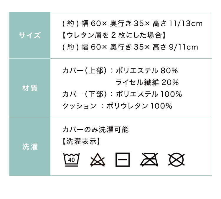 低反発枕 洗える 低め 高め 高さ9～11cm 高さ調節 高さ調整 幅60cm ニット生地 洗えるカバー メッシュ生地 シンプル 枕 ピロー まくら 低反発 ウレタン ウレタン枕 安眠 快適 快眠 ウェーブ構造 フィット リラックス カバー