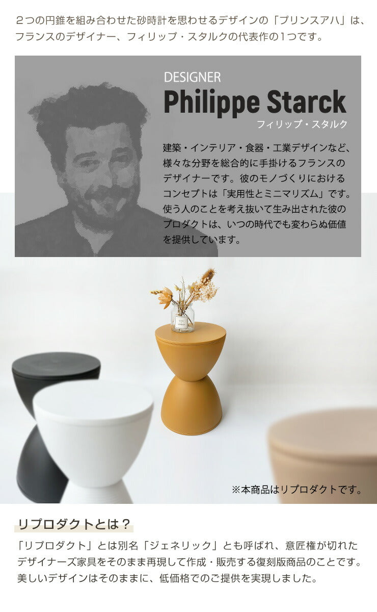 プリンスアハ スツール 収納 リプロダクト おしゃれ Prince AHA Philippe Starck フィリップ・スタルク チェア 椅子 玄関イス カルテル kartell カルテルスツール