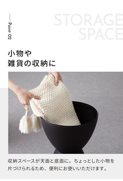 プリンスアハ スツール 収納 リプロダクト おしゃれ Prince AHA Philippe Starck フィリップ・スタルク デザイナー イス チェア 椅子 玄関 ディスプレイ サイドテーブル インテリア ブラック ホワイト グレー