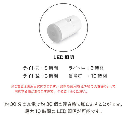 空気入れ 電動 プール 小型 軽量 充電式 USB充電 LEDライト付き ノズル付き シンプル おしゃれ エアーポンプ 電動エアーポンプ 電動ポンプ ミニポンプ ポンプ 空気ポンプ アウトドア キャンプ 浮き輪 ビーチボール レジャー 海