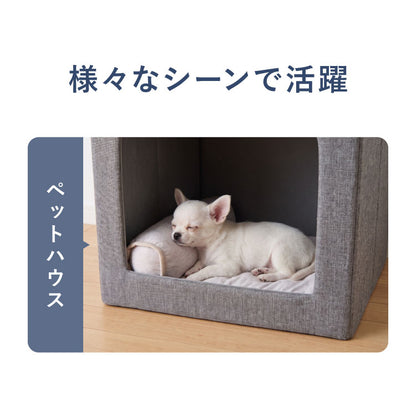 枕付きペットベッド 冷感生地 40×60 ペットベッド ベッド 犬 猫 夏 夏用 ペット ペット用 洗える 抗菌防臭 低ホルムアルデヒド ひんやり クールマット あごのせペットベッド 熱中症対策 マット