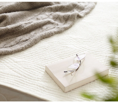 敷きパッド シングル 水洗いキルト 綿100% コットン キルティング キルト生地 洗える 中綿入り ウォッシャブル 洗濯可 静電気防止 夏 おしゃれ 北欧 敷パッド しきパッド 敷パット 敷きパット