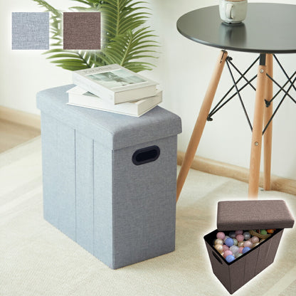 収納スツール 収納ベンチ チェア 椅子 オットマン 持ち手付き 大容量 折りたたみ 収納ボックス スツール 耐荷重60kg おしゃれ 収納椅子 腰掛け 収納 ボックス 体圧分散 コンパクト 収納ケース