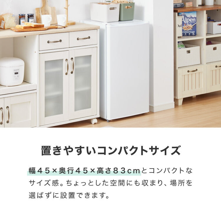 simplus 冷凍庫 左右開き 60L 家庭用 小型 ノンフロン 前開き 業務用 フリーザー ストッカー スリム 冷凍食品 保存 ストック SP-60LRFD1 シンプラス 【メーカー1年保証】