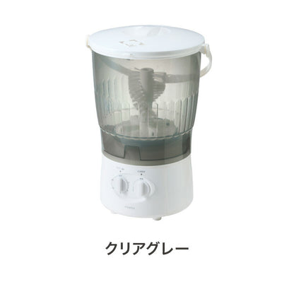 バケツ洗濯機 ブラシ付 バケツウォッシャー 小型洗濯機 一人暮らし 分け洗い セカンド洗濯機 泥汚れ タイマー ベビー用品 ペット用 simplus シンプラス SP-BKWMB01【メーカー1年保証】