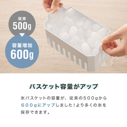 simplus 製氷機 最短6分 透明氷 氷作り 5サイズ調整可能 最小クラス 連続製氷 自動洗浄 卓上 【メーカー保証1年】