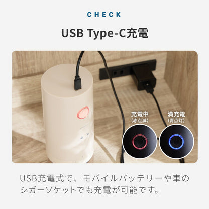 simplus 電動コーヒーミル コニカル式 コードレス セラミック刃 粒度調整 珈琲 持ち運び コーヒーグラインダー プロ仕様 豆挽き シンプラス SP-COM01 【メーカー1年保証】