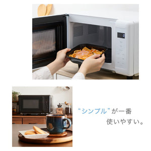simplus シンプラス 電子レンジ 18L フラットテーブル ヘルツフリー 600W 500W 単機能 シンプル チャイルドロック付き SP-ER01-WH 新生活 一人暮らし ひとり暮らし 二人暮らし 小型