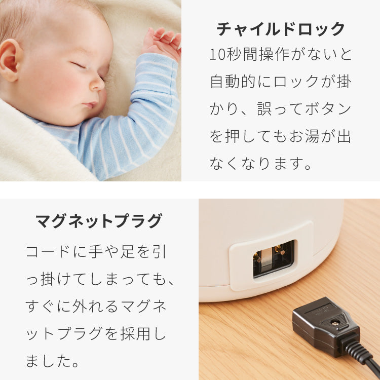 simplus 電気ポット 3.2L 省エネモード 保温 マイコン式 大容量 コンパクト ジャーポット ポット 【メーカー保証1年】