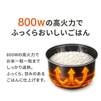 一升炊き炊飯器 炊飯器 10合 マイコン式 炊飯ジャー 白米 無洗米 早炊き 玄米 お粥 雑穀米 スチーム調理 保温 予約 機能 シンプルデザイン ご飯 高火力 手入れ簡単 simplus シンプラス SP-RCMC10