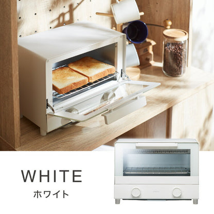 simplusトースター 1000W 2枚焼き オーブントースター パン焼き トースト 切り餅 ピザ シンプル 一人暮らし 新生活 シンプラス SP-TT01 コンパクト かわいい おしゃれ 小型  【メーカー1年保証】