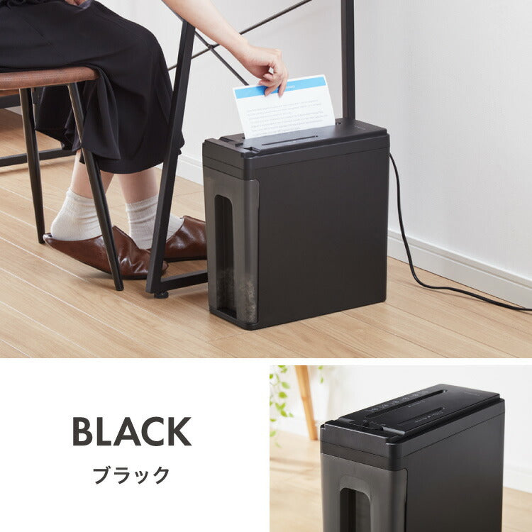 simplus 超静音シュレッダー シュレッダー機 マイクロカット 電動 家用 業務用 コンパクト カード CD DVD 7.5L シンプラス SP-SRD03 【メーカー1年保証】