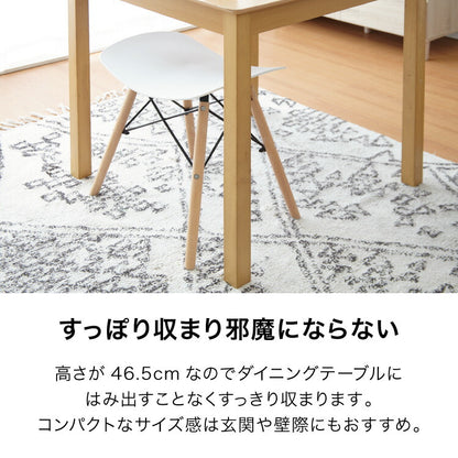 イームズ スツール 北欧 PP 木脚 リプロダクト ドゥエルレッグ 木製 ホワイト グレー ブラック おしゃれ かわいい シンプル カフェ ナチュラル 韓国 インテリア 一人暮らし 椅子 イス イームズスツール イームズチェア