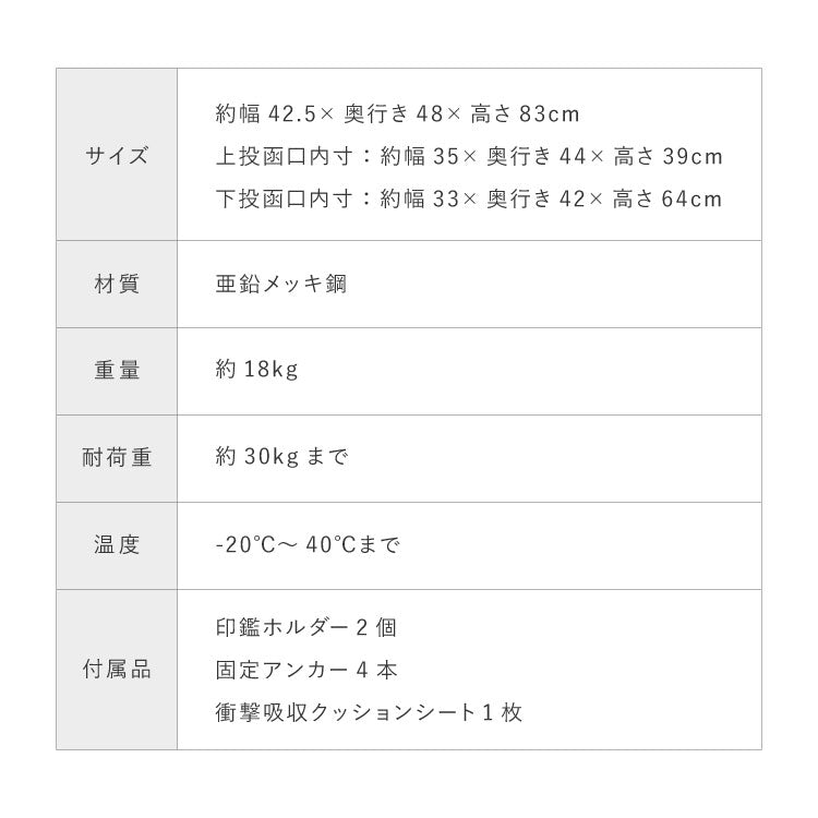 宅配ボックス 大型 一戸建て用 完成品 組立不要 簡単設置 印鑑ホルダー付 複数回受け取り可能 大容量 防水 置き配 戸建て マンション アパート 置き型 荷物受け 宅配BOX ブラック