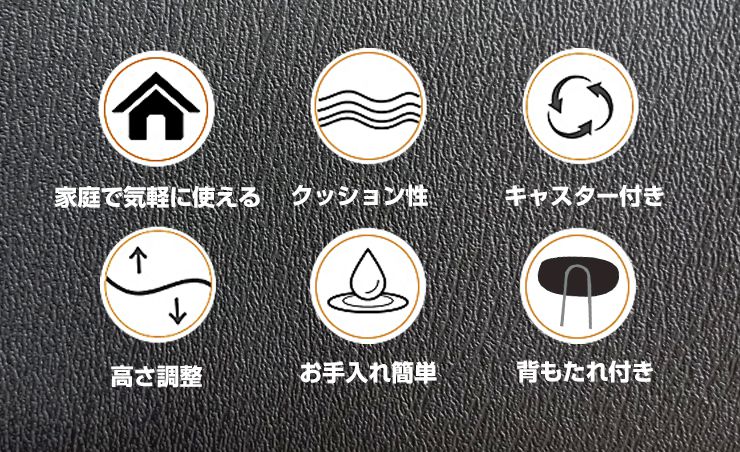 トリミングチェア トリマーズチェア キッチンチェア キャスター付き 背もたれ付き 体圧分散 高さ調節 スツール ガス圧 昇降 回転 カウンターチェア カウンター トリミング スツール ペット 犬  サロン レザー 丸椅子 静音 美容室 ネイル ラボ 研究室