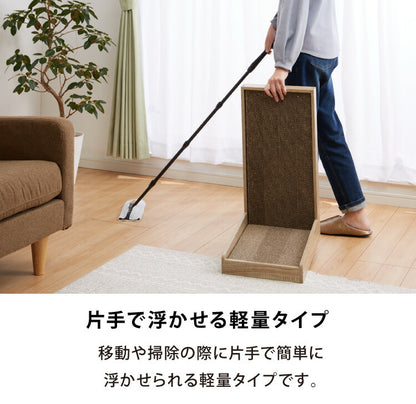 爪とぎ 猫 ブラウン ナチュラル オーク 自立型 2Way 軽量設計 リバーシブル 強化段ボール シンプル ナチュラル 爪研ぎ 爪トギ つめとぎ ペット 猫おもちゃ ガリガリ ストレス解消 インテリア 傷防止 爪磨き スタンドタイプ ベッド