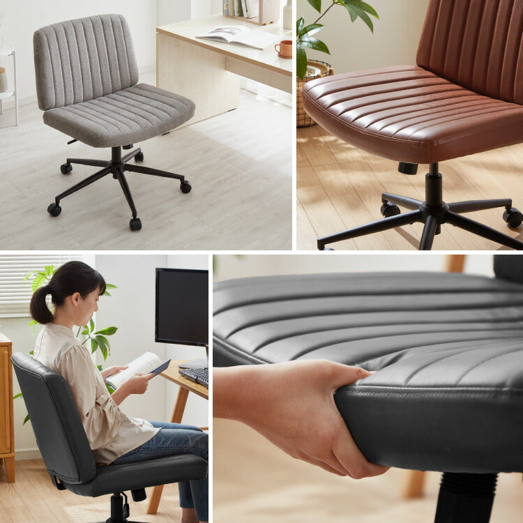 あぐらチェア 座面広々65cm ゆったり設計 高さ調節 昇降 キャスター付き ロッキング あぐら デスクチェア オフィスチェア ゲーミング チェア おしゃれ 在宅勤務 リモートワーク 学習椅子