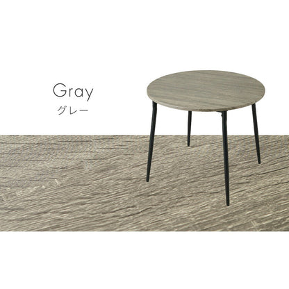 ダイニングテーブル 円形 幅90cm 北欧 カフェテーブル 直径90cm 2人用 二人用 80cm 丸 ラウンド 円卓 丸テーブル 木目調 カフェ風 ダイニング 省スペース コンパクト おしゃれ