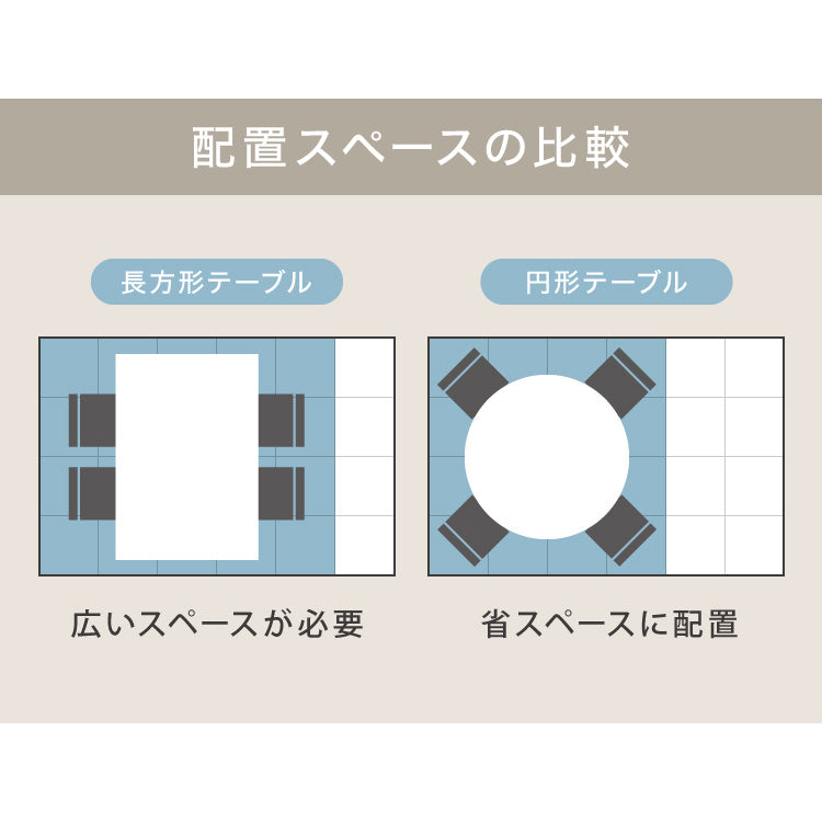 ダイニングテーブル 円形 幅90cm 北欧 カフェテーブル 直径90cm 2人用 二人用 80cm 丸 ラウンド 円卓 丸テーブル 木目調 カフェ風 ダイニング 省スペース コンパクト おしゃれ