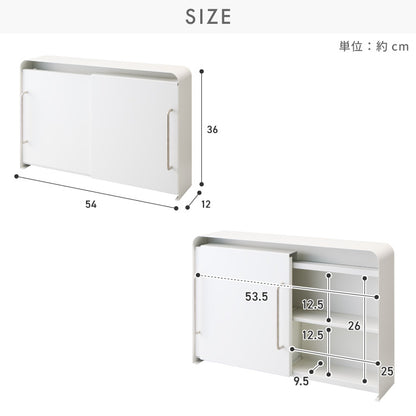 tesione テシオン 隱せる 収納ラック 奥行12cm おしゃれ 隠す 調味料ラック スパイスラック コンロ横 隙間収納 ホワイト 白 韓国インテリア TS-006