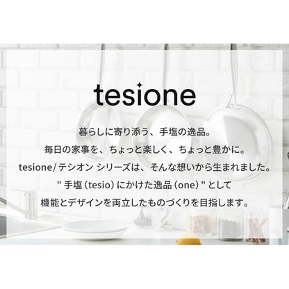 tesione テシオン ステンレス フライパン 22cm 26cm フッ素不使用 3層構造 ステンレスフライパン 深型 フライパン IH対応 ガス火OK TS-010