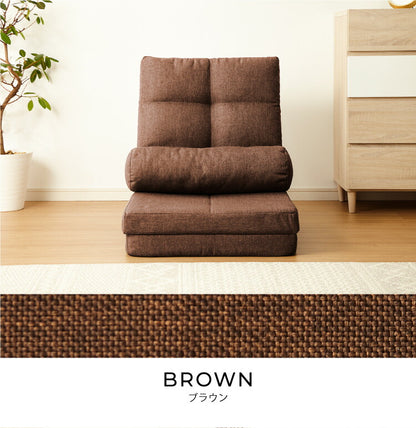 3way ソファーベッド コンパクト 幅60 座椅子 リクライニング ローソファ 1人掛け 座椅子 こたつ用 ソファー 一人用 ソファ ベッド カウチソファ ハイバック おしゃれ フロアチェア 1P