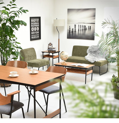 レザー棚付きセンターテーブル 幅90cm 長方形 PVCレザー ブラックフレーム  防水 ローテーブル おしゃれ センターテーブル テーブル ローテーブル センターテーブル リビングテーブル  francis(代引不可)