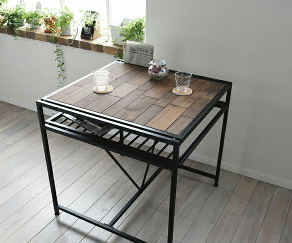 grant GRANT ダイニングテーブル幅75 天然木 北欧 木製 テーブル 作業台 ダイニングセット 北欧 木製 アイアン(代引不可)