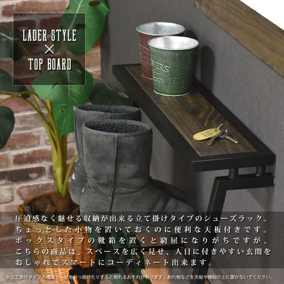 シューズラック ラック 3段 4段 靴収納 靴立て 滑り止め付き 靴箱 スタイリッシュ スニーカー ブーツ 革靴 スニーカー収納 GRANT(代引不可)