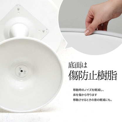 韓国風 ラウンドテーブル 幅60 奥行き60 ホワイト 白 テーブル 丸 コーヒーテーブル アンティーク ダイニングテーブル 食卓 2人 おしゃれ 北欧 机 カフェ(代引不可)