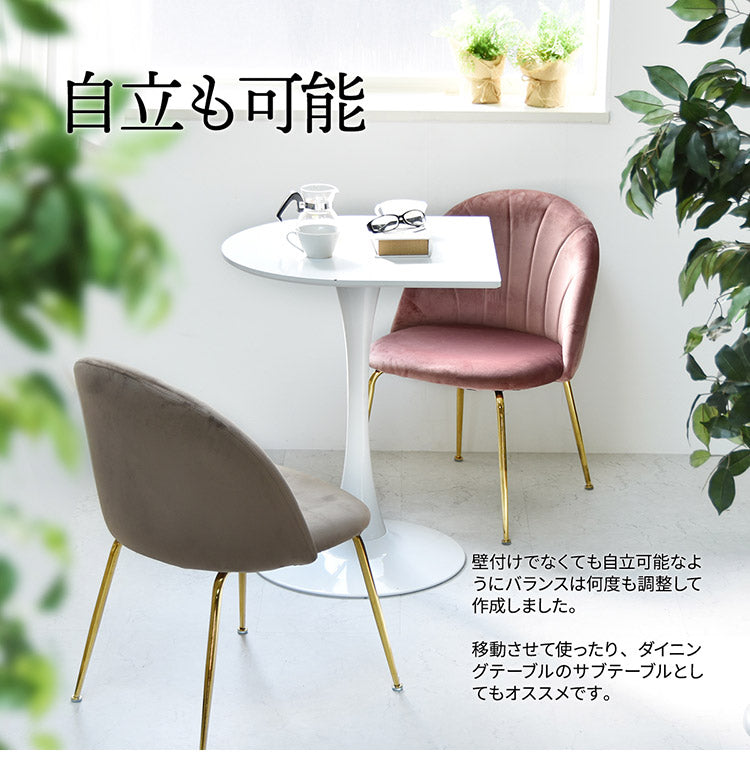 ハーフラウンドテーブル 60cm【ホワイト】 W600×D600×H730mm  半円テーブル チューリップコーヒーテーブル カフェテーブル ラウンドテーブル カマボコ型テーブル カフェ ダイニングテーブル(代引不可)