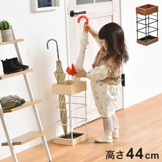 傘立て 傘 玄関 玄関収納 アンブレラスタンド 雨 折りたたみ傘 玄関インテリア 玄関家具 天然木 ナチュラル 省スペース(代引不可)