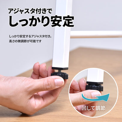 Marche 伸縮レンジラック キッチン マグネット 収納 収納アイテム キッチン収納 オシャレ シンプル スタイリッシュ スチール(代引不可)