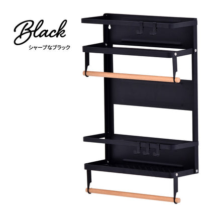 Marche マグネット キッチンペーパー&タオルホルダー (大) キッチン マグネット 収納 収納アイテム キッチン収納 オシャレ シンプル スタイリッシュ スチール(代引不可)