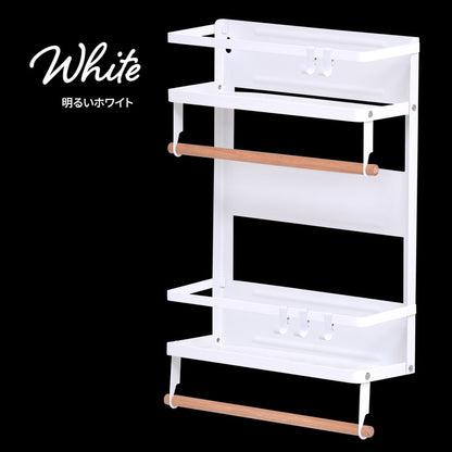 Marche マグネット キッチンペーパー&タオルホルダー (大) キッチン マグネット 収納 収納アイテム キッチン収納 オシャレ シンプル スタイリッシュ スチール(代引不可)