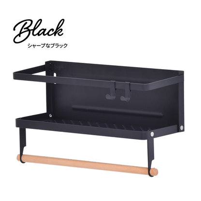 Marche マグネット キッチンペーパー&タオルホルダー (小) キッチン マグネット 収納 収納アイテム キッチン収納 オシャレ シンプル スタイリッシュ スチール(代引不可)