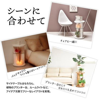 サイドテーブル キャスター付き ガラス ナイトテーブル ガラステーブル 木製テーブル ガラスサイドテーブル ソファサイドテーブル ベッドサイドテーブル ナイトテーブル(代引不可)