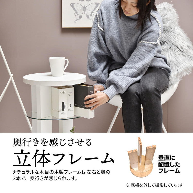 サイドテーブル キャスター付き ガラス ナイトテーブル ガラステーブル 木製テーブル ガラスサイドテーブル ソファサイドテーブル ベッドサイドテーブル ナイトテーブル(代引不可)