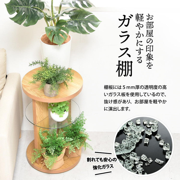 サイドテーブル キャスター付き ガラス ナイトテーブル ガラステーブル 木製テーブル ガラスサイドテーブル ソファサイドテーブル ベッドサイドテーブル ナイトテーブル(代引不可)