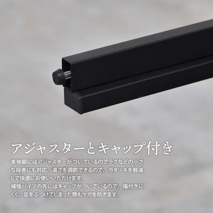 ガラスセンターテーブル Arca 強化ガラス×収納棚付きシンプルデザイン【幅75cm】ガラスセンターテーブル 強化ガラステーブル シンプルテーブル 棚付きテーブル 透明天板テーブル