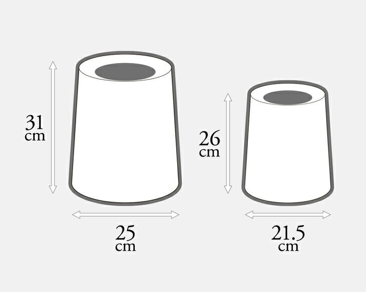 サークルダストボックス Sサイス ゴミ箱 ダストボックス シンプル オシャレ 2色 インテリア インテリア雑貨(代引不可)