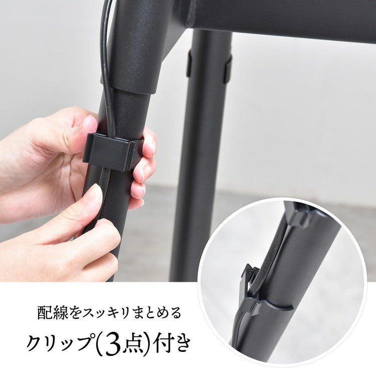 イーゼルテレビスタンド Ease 32~75型対応・インテリアに映えるアートな佇まいテレビスタンド イーゼル型 32型対応 75型対応 高耐荷重60kg 高さ調整可能 VESA対応 ブラック