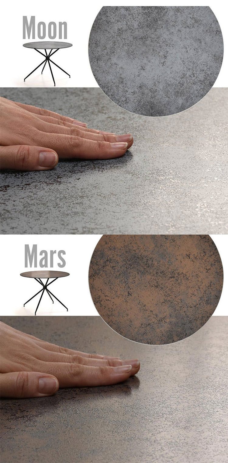 ダイニング セット ダイニングセット 5点セット ダイニング5点セット 強化ガラス ガラス ガラスセラミック 異素材 宇宙 マーズ ムーン シンプル 円形 ラウンド(代引不可)