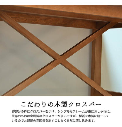 ダイニングテーブル PUDDLE 幅120 ワイド テーブル 机 奥行き75 キッチン 机 食卓 四角 おしゃれ 北欧 西海岸 4人 四人 台所 セラミック 陶磁器 ヴィンテージ(代引不可)