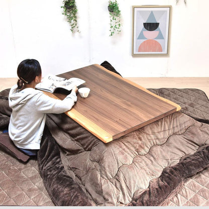 ウォールナット突板 コタツ幅120 グロリア コタツ コタツ布団 敷き布団 掛け布団 コタツテーブル コタツチェア ダイニングコタツ ローテーブル ダイニング 暖冬 冬 暖房(代引不可)