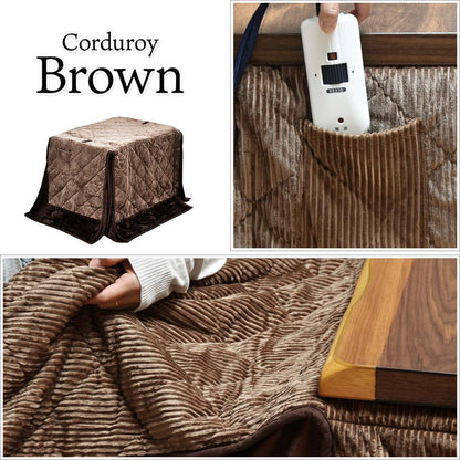 ハイコタツ掛布団 (90×60用)ブラウン UKH-97 コタツ コタツ布団 敷き布団 掛け布団 コタツテーブル コタツチェア ダイニングコタツ ローテーブル ダイニング 暖冬 冬 暖房(代引不可)